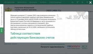 Предпросмотр для r25.fssprus.ru — Отдел судебных приставов Яковлевского района