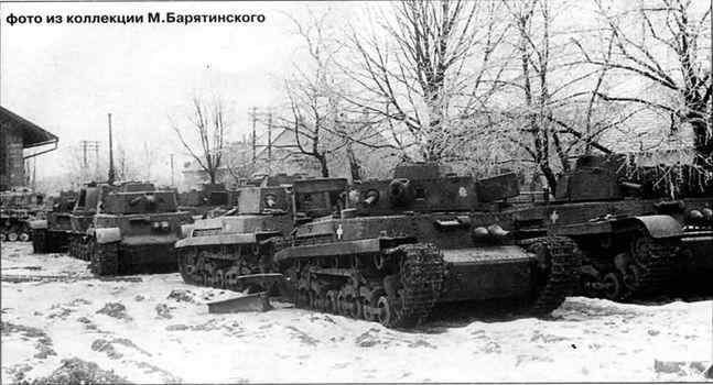 Венгерские танки захвачены бойцами майора Перфилова. 2-й Украинский фронт, 1945 г.