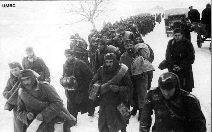 Отвоевались… Пленные венгры. Зима 1945 г.
