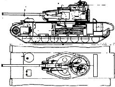 Проект танка КВ-4 Н. Шашмурина, 1941 г.