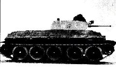 Догруженный балластом танк А-32 №2, вид спереди. 1939 г.
