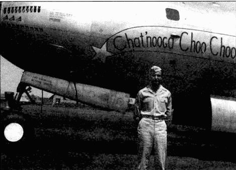 В-29 «Chat'nooga Choo Choo» из 468-й группы, Индия, 1945 год. Самолет провел три разведывательных вылета, десять бомбометаний и девять транспортный рейсов через Гималаи.