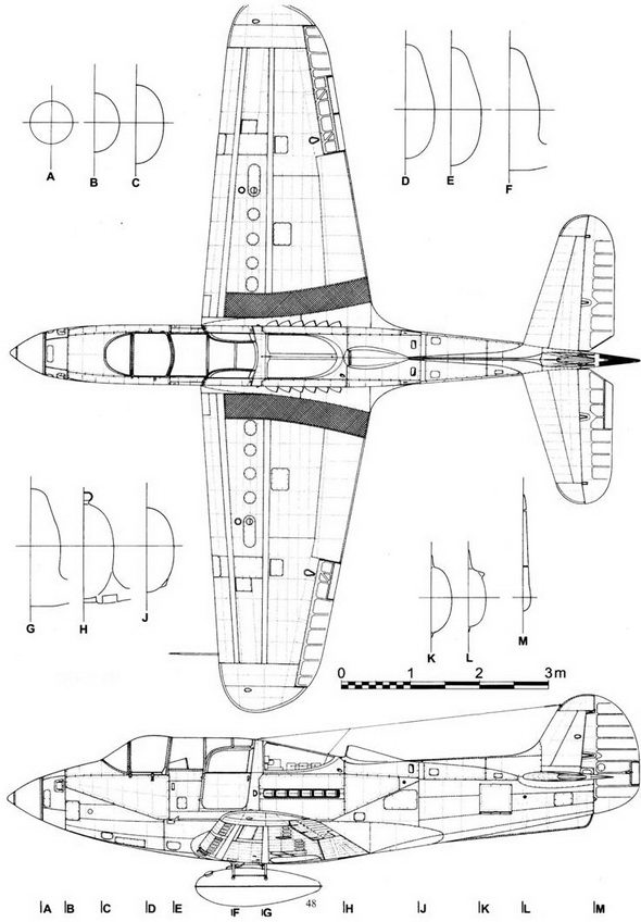 P 39 airacobra чертежи