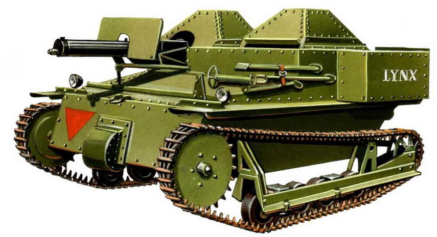 Танкетка «Карден-Лойд» Mk VI голландской армии, 1940 г.