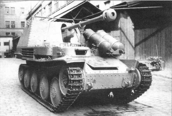 Учебная самоходка Sd.Kfz. 138 Ausf.M с двигателем, работавшим на газе