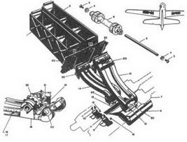 Патронные ящики и особенности их крепления в крыле Р-51В/С.