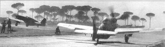 «Мустанг» из Пустынной воздушной армии, полевой аэродром в Италии, 1945 год.
