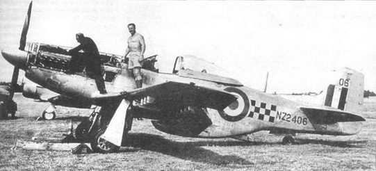 «Мустанг» NZ2406 из 1-й Оклендской эскадрильи, 1951 год.