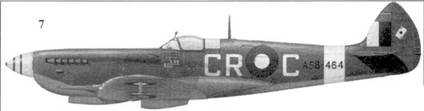 7. «Спитфайр» LFMk VIII «A58-464/CR-C» командира 80-го авиакрыла RAAF гроуп-кэптена Клайва Кэлдуэлла, Моротай, лето 1945 г.