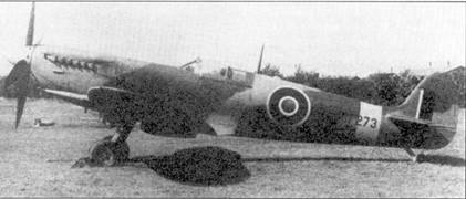 Истребитель «Спитфайр» Mk IX «BF273» флэг-офицера Иммануила Галитцини из базировавшегося в Нортхолте высотного звена. Галит цини перехватил 12 сентября 1942 г. па высоте 43 500 футов бомбардировщик Ju-H6R из Hohenkampfkommando — это был самый высотный воздушный бой второй мировой войны. Специально для выполнения подобных перехватов истребитель доработали: сняли пулеметы, броню, бортовое оборудование. Самолет был полностью перекрашен в цвет «PR Blue». Интересный момент — номер «ВГ273» нанесен ни самолет по ошибке, на самом деле заводской номер иного истребителя был «BS273», а номер «BF273» принадлежал бомбардировщику «Бленхейм».