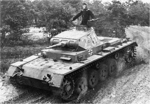 Pz.III Ausf.A на одном из полигонов. Германия, 1939 год.