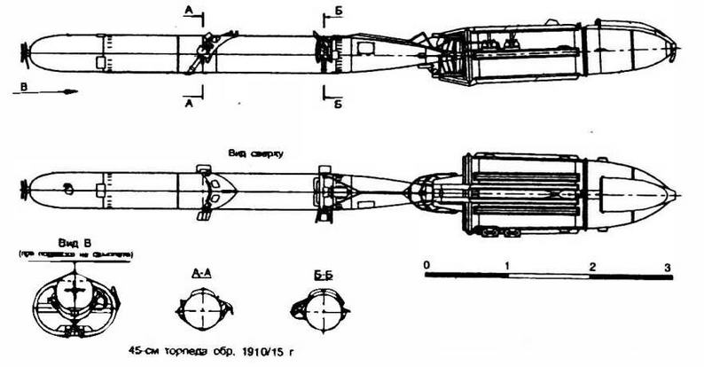 Торпеда TAB-15 (схема)