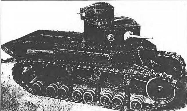 Советский средний танк Т-24. 1931 г.