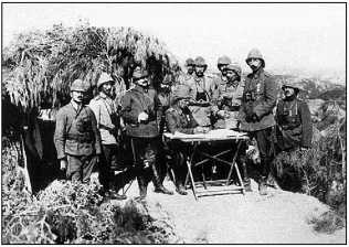 Штаб III турецкого корпуса. 1915 г.