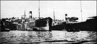 Чудеса турецкого судоремонта: пароходы «Биттиния» и «Истанбул», поднятые и восстановленные после атак британских подводных лодок.