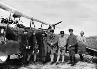 Турецкие пилоты под Галлиполи.