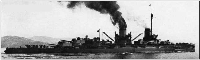 Линейный крейсер «Явуз» после модернизации.