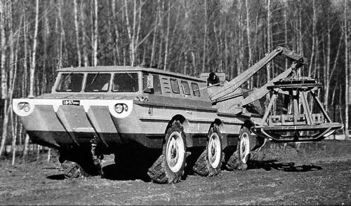 Поисково-эвакуационные машины ПЭУ (1966 – 1981 гг.)
