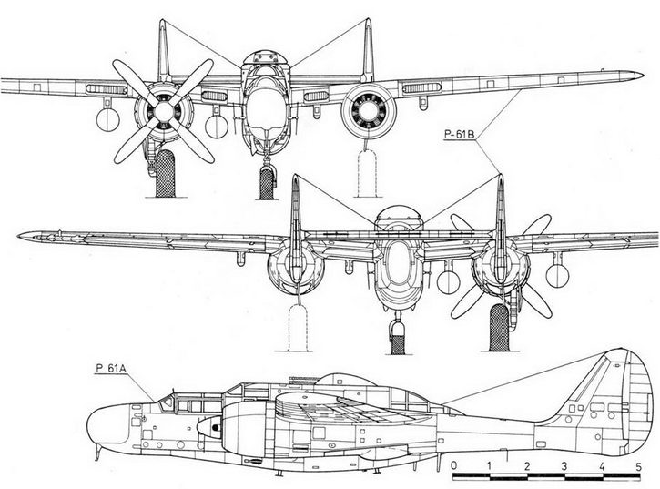 Нортроп P-61В