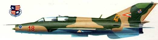 МиГ-21 УМ венгерских ВВС