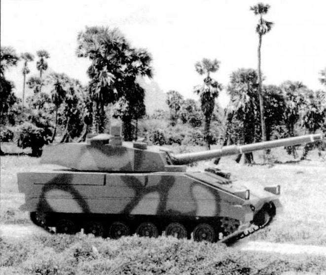 Макет легкого танка LMT 105
