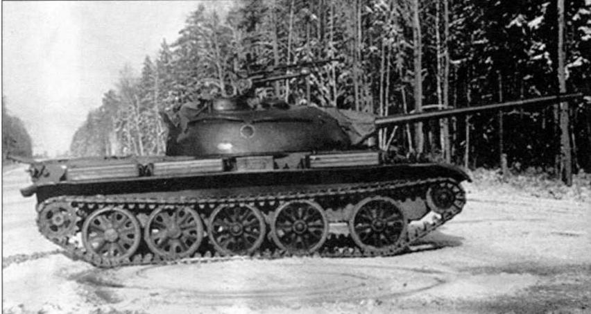 Легкий танк Туре 62 во время испытаний в СССР
