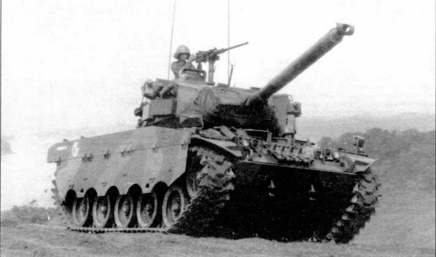 Легкий танк М41С бразильской армии