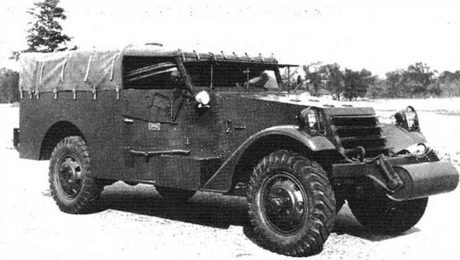 Бронетранспортёр M3А1 Scout Car на Абердинском полигоне. США, 1941 г.