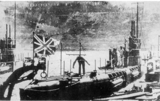 Подводная лодка “Морж”. 1915- 1916 гг.