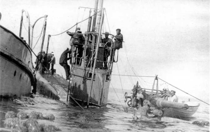 На одной из лодок типа “Барс” во время осмотра подводной части