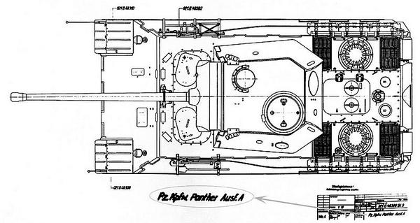 Пантера танк схема