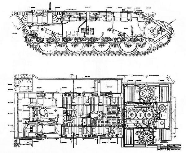 Чертеж пантеры танка