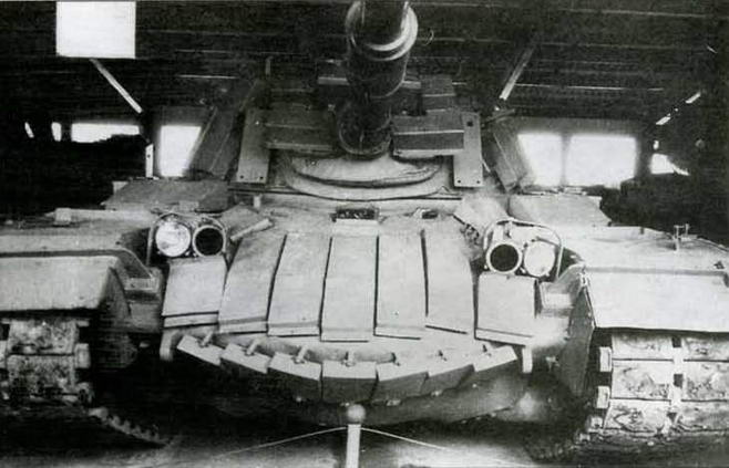 Израильский М48, оборудованный комплектом динамической защиты "Блейзер", находится в танковом музее в Кубинке
