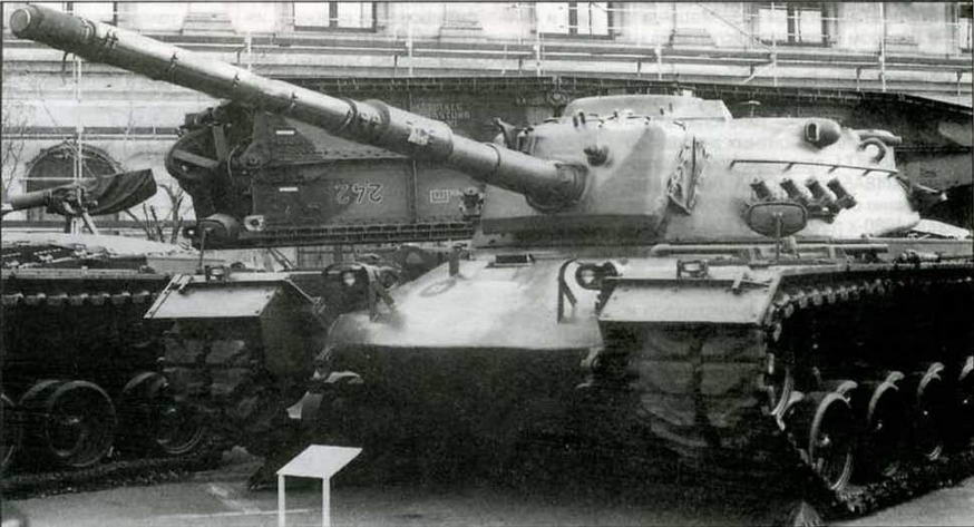 Танк M48A2GA2 в экспозиции Военно-исторического музея в Дрездене
