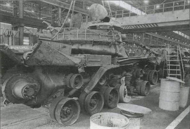 Танк М48А3 перед восстановительными работами на ремонтном заводе Армии США в Аннистоне