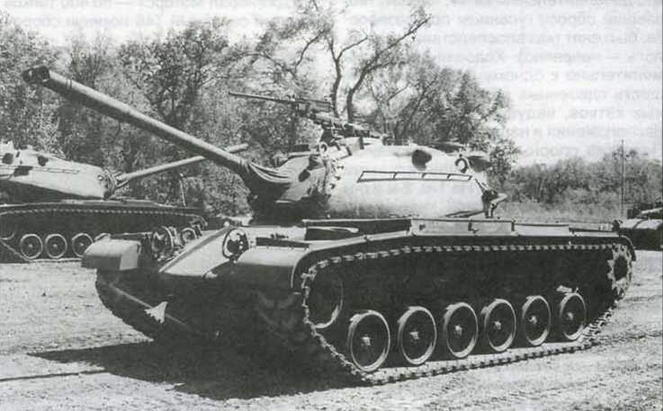 Один из первых серийных танков М48 «Паттон III», переданный войскам летом 1953 года