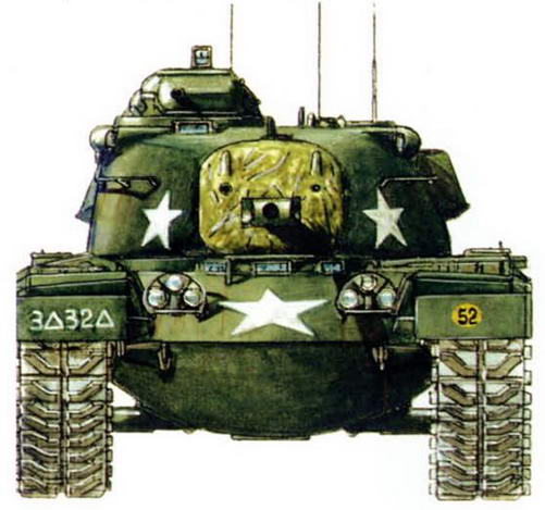 М48А1 армии США. Берлин, 1961 г.