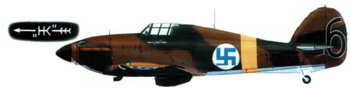 «Харрикейн I» (HC456. HU456) LeLv 32. август 1941 года.