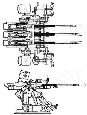Строенная 25-мм автоматическая зенитная пушка тип 96