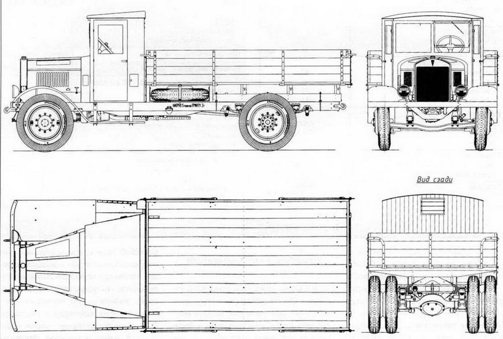 Заводские чертежи газ аа