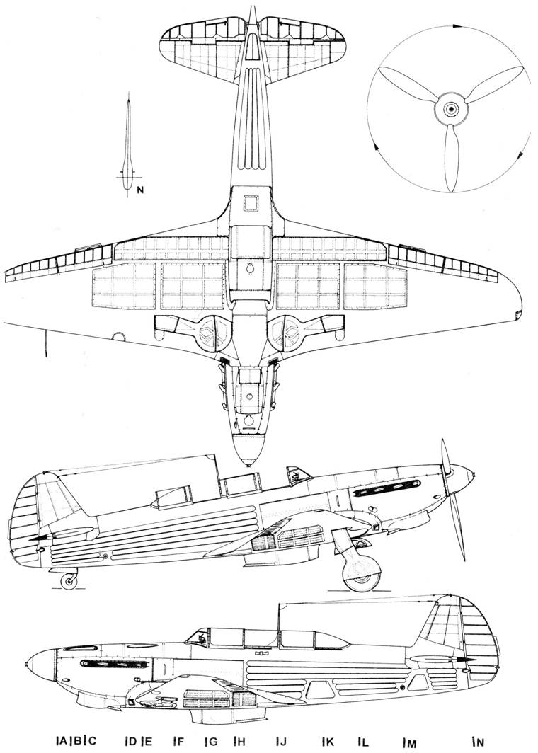 Як-9У с двигателем ВК-105ПФ