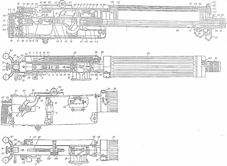 Кожух пулемета максим чертеж