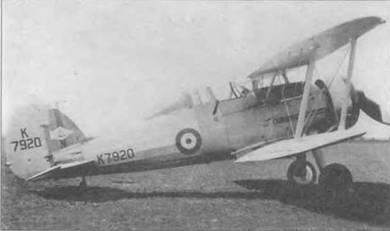«Гладиатор Mk I» (K7920) первоначально летал в составе 54-й эскадрильи, Горнчерч, 1937 год. Эмблема этой части видна на киле истребителя. В сентябре 1939 года машину передали 603-й эскадрильи, Тернхауз, Шотландия, а спустя месяц самолет попал в 152-ю эскадрилью в Аклингтон.
