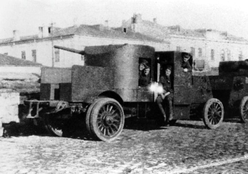 Бронеавтомобиль «Пирс-Арроу» в России. 1916 год (RAS TANK MUSEUM).