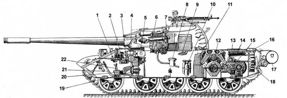 Чертежи т 54