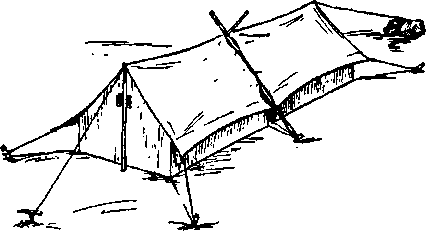 Схема 75. Сдвоенные палатки