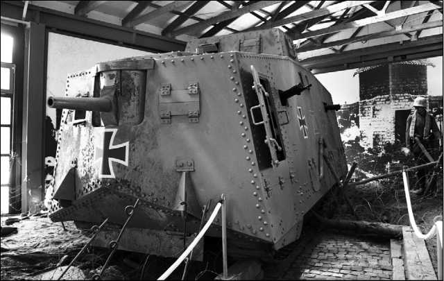 Точная копия танка A7V Wototan находится в танковом музее Бундесвера в г. Мунстер (Германия).