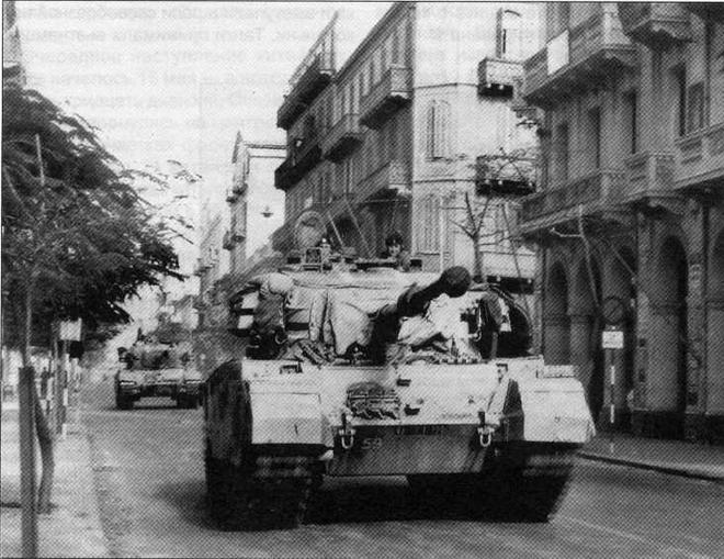 «Центурионы» Мк.5 6-го Королевского танкового полка в Порт-Саиде. Египет, 22 декабря 1956 года