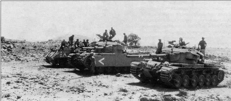 Взвод "центурионов" 679-й танковой бригады. 9 октября 1973 года. Эта бригада заменила на передовых позициях израильских войск разбитые подразделения 188-й танковой бригады