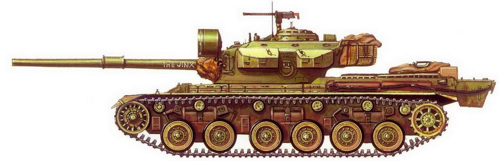 Centurion Mk 5/2. Эскадрон "С" 1-го танкового полка Австралийской боевой группы. Вьетнам, 1969 г.